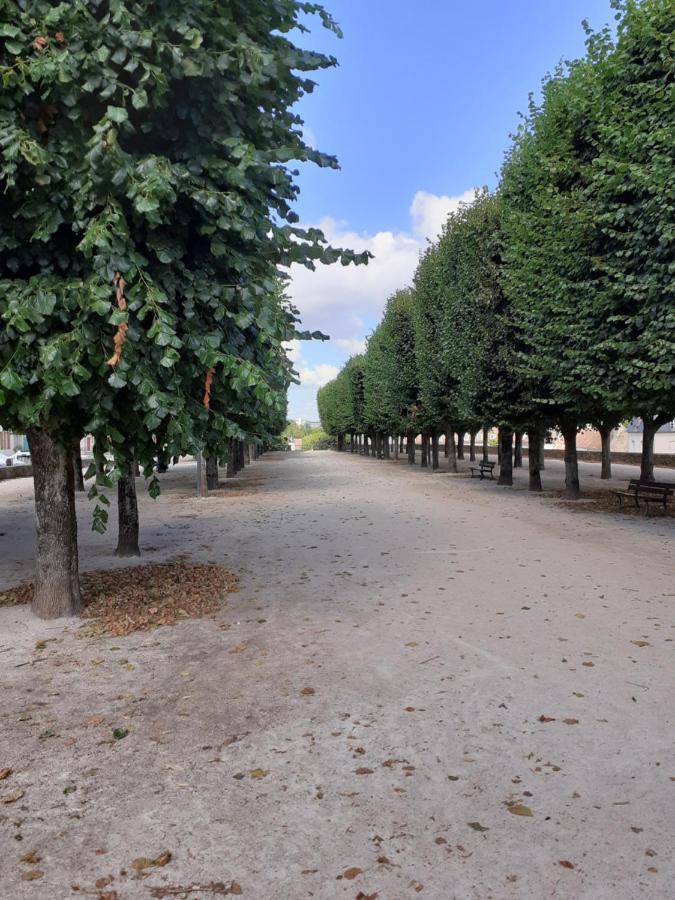 Appartement 48m2 pour 6 personnes au centre ville historique avec parking gratuit et une borne de recharge pour voiture à 10 metres Avallon Esterno foto